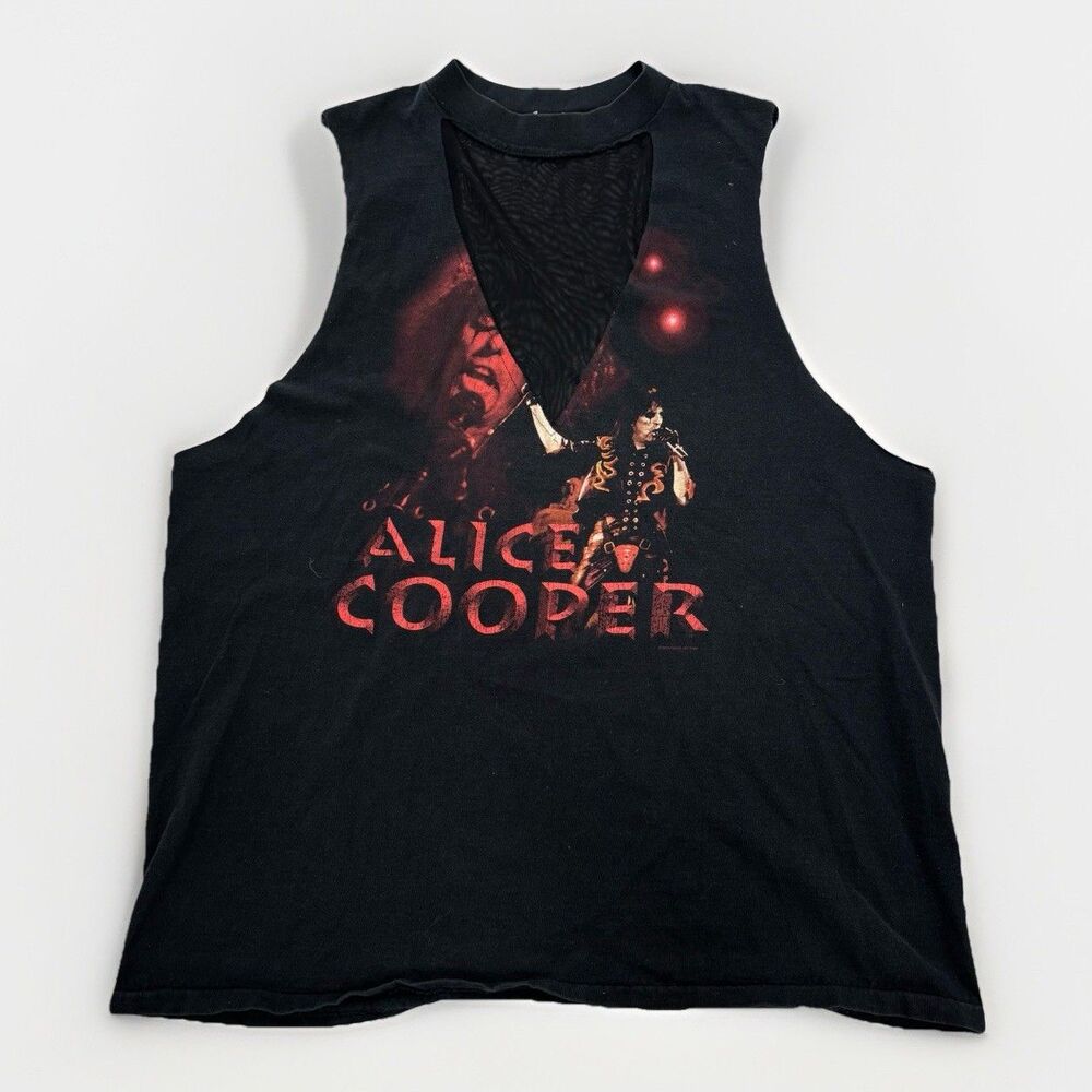 Furst Of A Kind Tank Top Womens Size Large Alice Cooper Goth Sleeveless